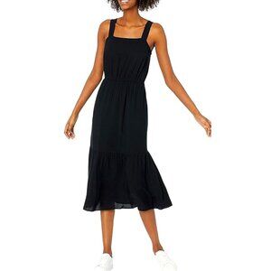 Amazon Essentials Women's Fluid Tiered Fit & Flare Dress XS NWT